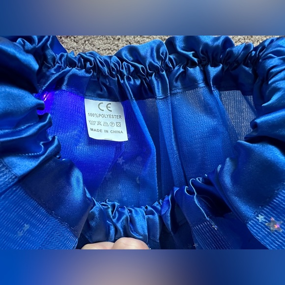 LED Light Up Ballerina Tutu Skirt Girls Adults Fairy Lights Stars Moon Sequins - Picture 12 of 16